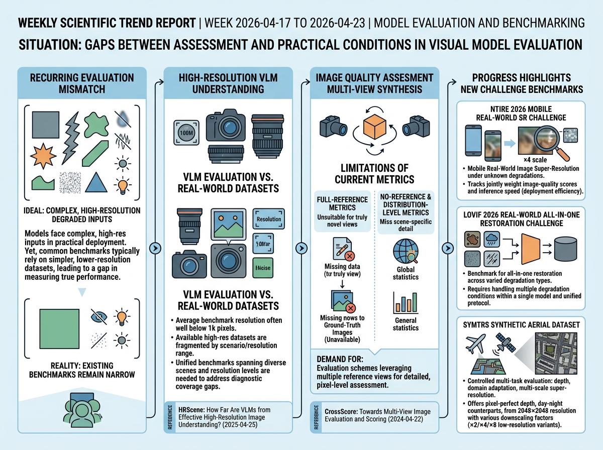 Model Evaluation and Benchmarking situation infographic