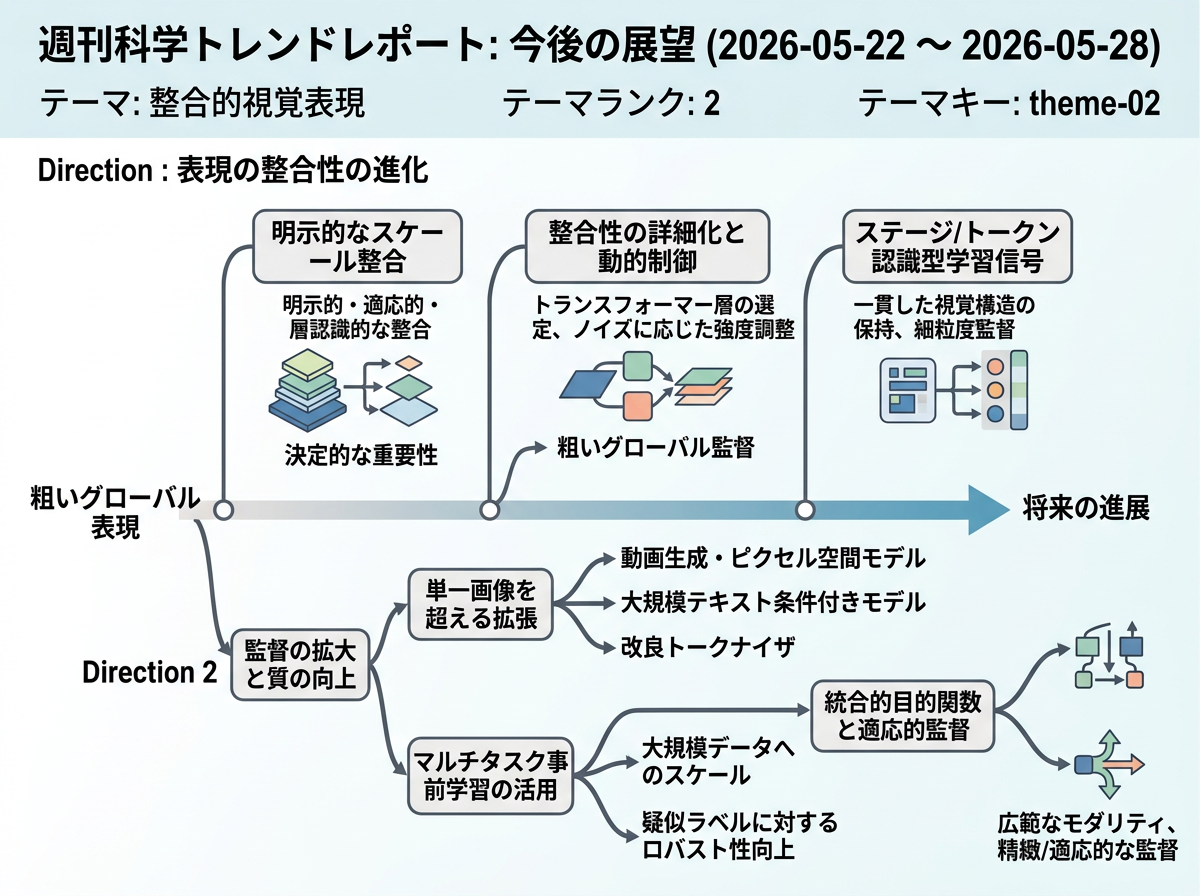 整合的視覚表現 の展望インフォグラフィクス