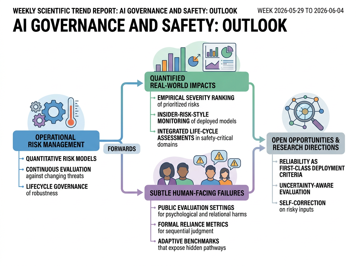 AI Governance and Safety outlook infographic