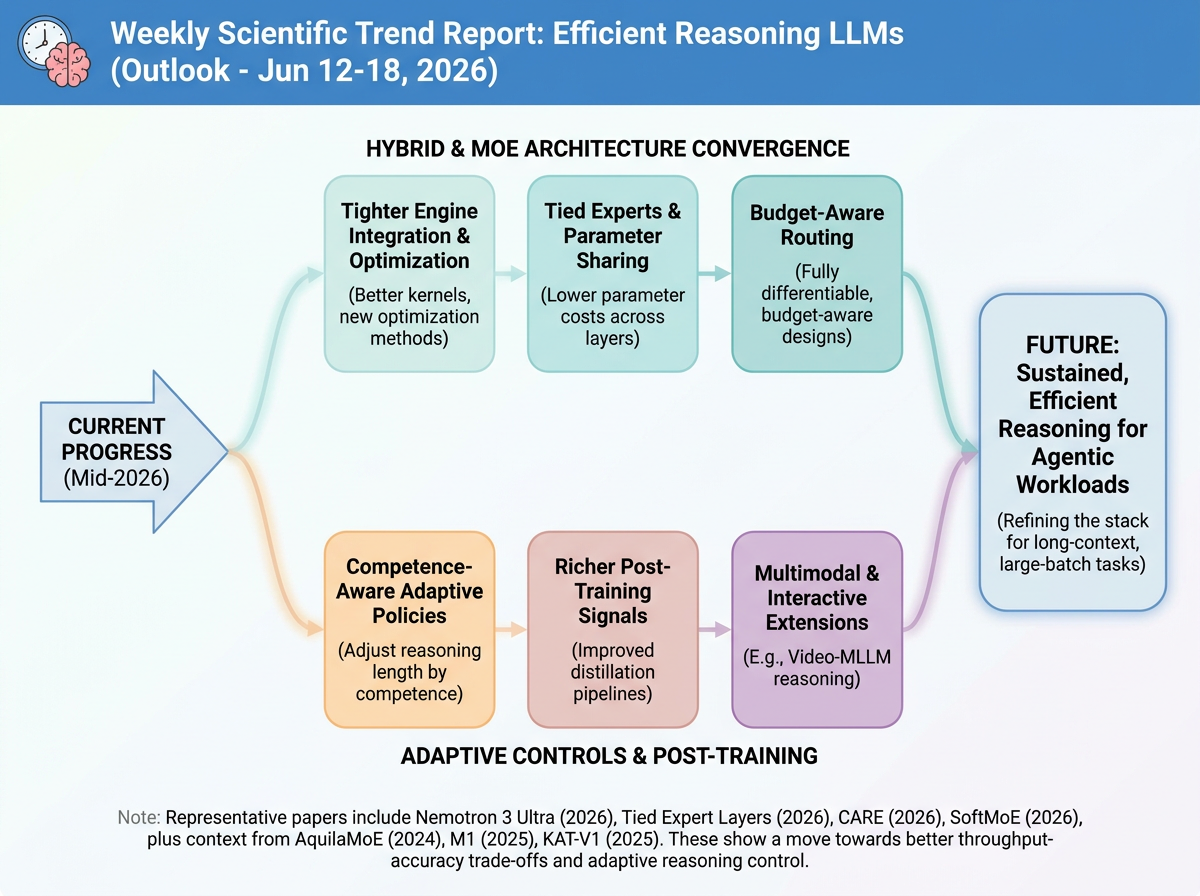Efficient Reasoning LLMs outlook infographic