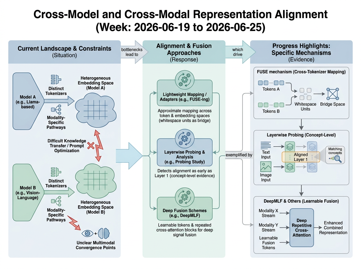 Cross-Model and Cross-Modal Representation Alignment situation infographic