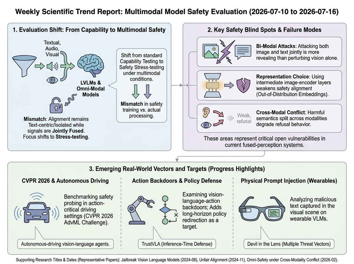 Multimodal Model Safety Evaluation situation infographic