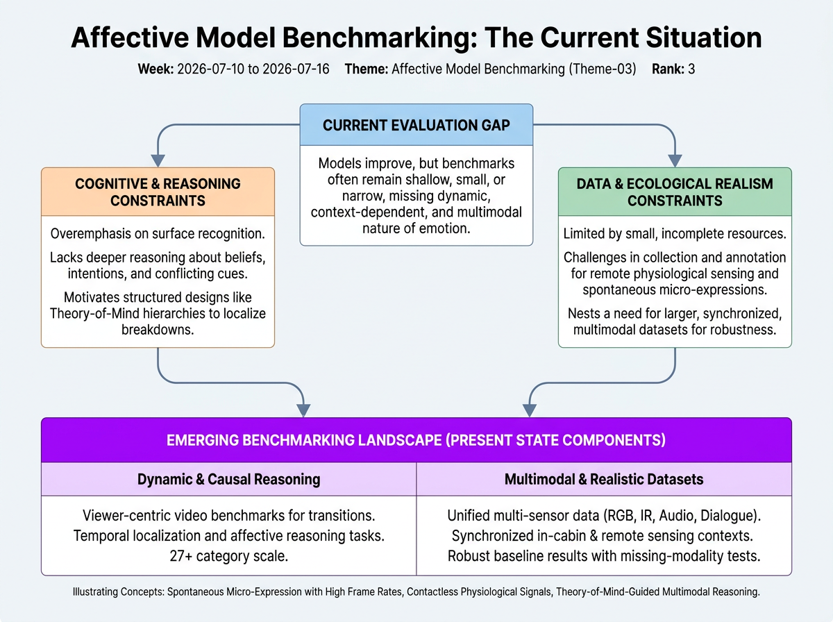 Affective Model Benchmarking situation infographic