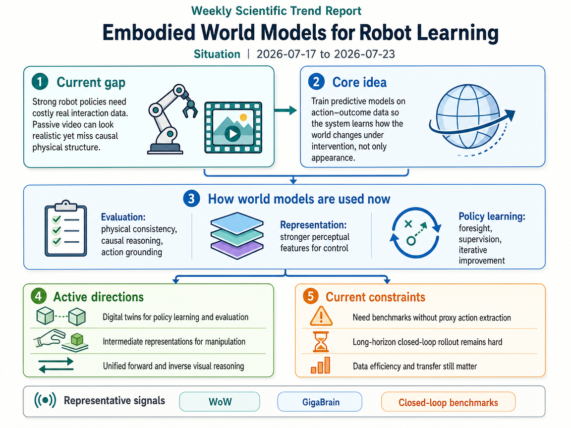 Embodied World Models for Robot Learning situation infographic