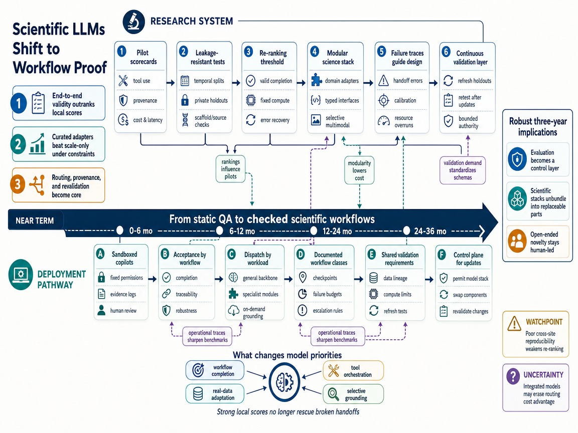 Integrated scenario outlook infographic