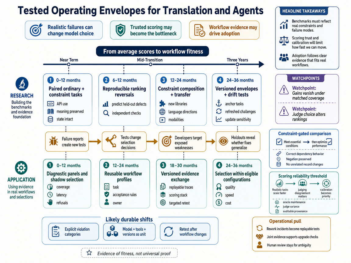 Integrated scenario outlook infographic