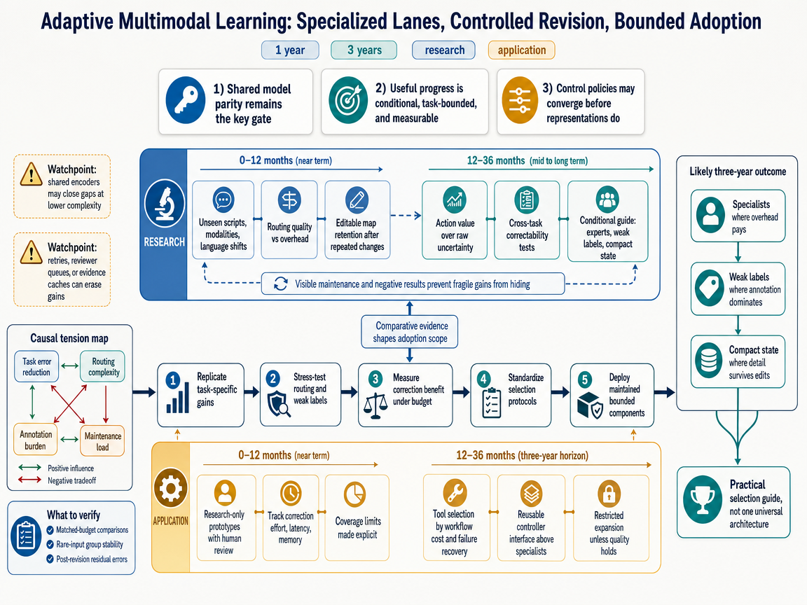 Integrated scenario outlook infographic