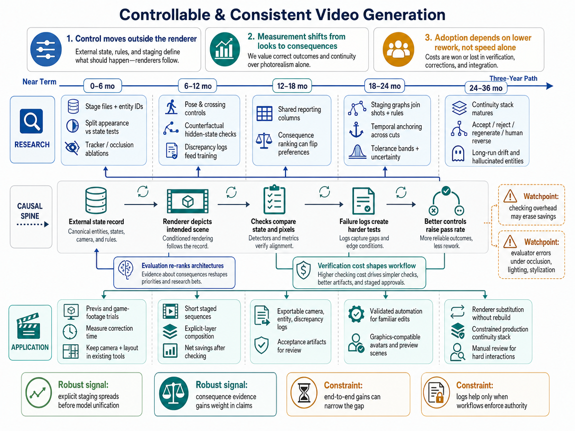 Integrated scenario outlook infographic